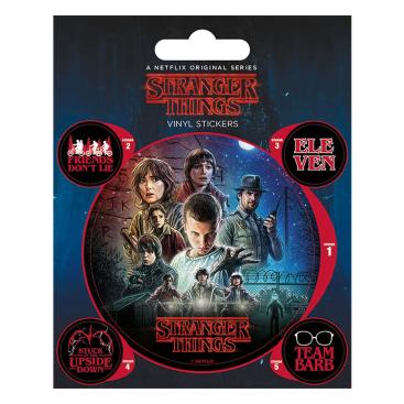 Stranger Things Klistermärken