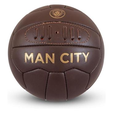Manchester City Retro Fotboll Mini