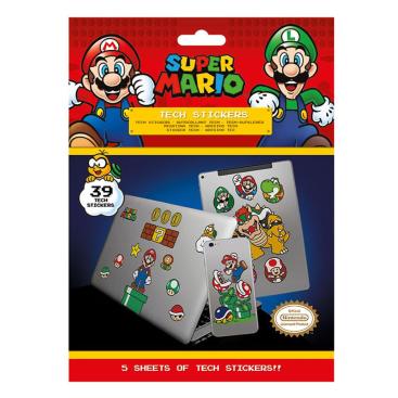 Super Mario Tech Klistermärken