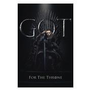 game-of-thrones-affisch-jon-snow-throne-285-1