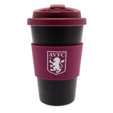 Aston Villa Silicone Grip Travel Mug