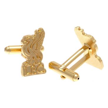 Liverpool Manschettknappar Guldpläterade Lb