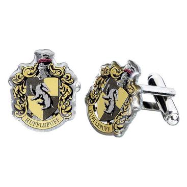 Harry Potter Manschettknappar Silverpläterade Hufflepuff