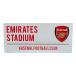 Arsenal Vägskylt Vit - Emirates Stadium