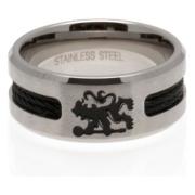 Chelsea Ring Large Svart/silver