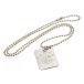 Rangers Dog Tag Med Kedja Silver