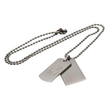 Liverpool Dubbel Dog Tag Med Kedja