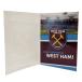 West Ham United Gratulationskort Music