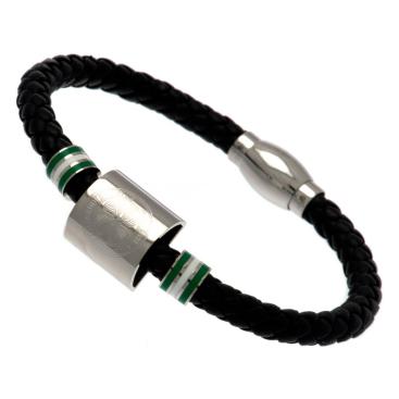 Celtic Läderarmband Ring