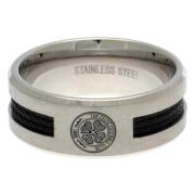 Celtic Ring Svart/silver