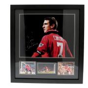 Manchester United Signerad Tavla Eric Cantona