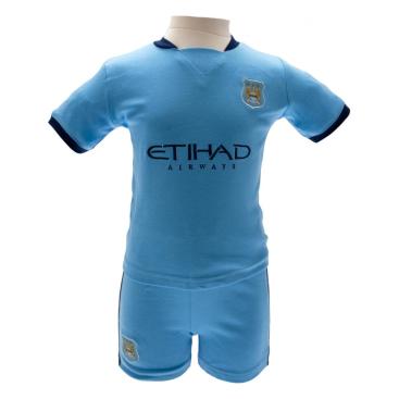 Manchester City Tröja & Shorts Set Barn