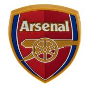 Arsenal Kylskåpsmagnet 3d