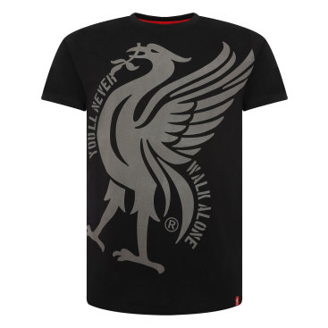 Liverpool T-shirt Liverbird Ynwa Tee Black