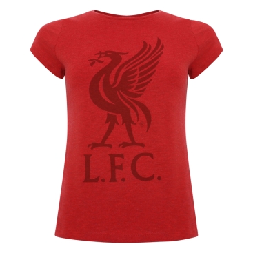 Liverpool T-shirt Dam Red Marl