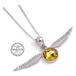 Harry Potter Halsband Silver Swarovski Gyllene Kvicken