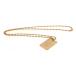 Rangers Dog Tag Med Kedja Guld