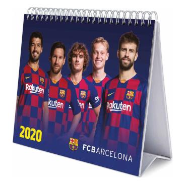 Barcelona Skrivbordskalender 2020