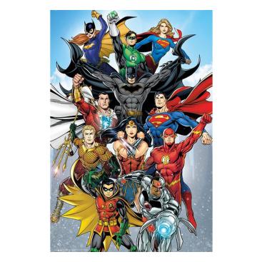 Dc Comics Poster Rebirth