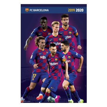 Barcelona Affisch Players 19