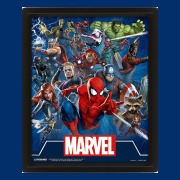 Marvel 3d Tavla Ikoner