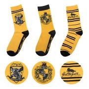 Harry Potter Strumpor Hufflepuff 3-pack