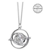 Harry Potter Halsband Silver Swarovski Time Turner