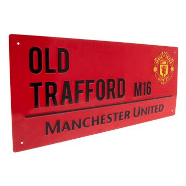 Manchester United Gatuskylt Color