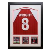 Arsenal Signerad Fotbollströja Ian Wright