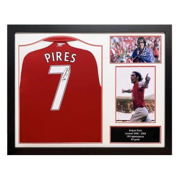 Arsenal Signerad Fotbollströja Robert Pires