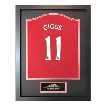 Manchester United Signerad Fotbollströja Giggs