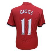 Manchester United Signerat Fotbollströja Giggs
