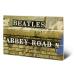 The Beatles Tavla I Trä Abbey Road
