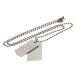 Celtic Dubbel Dog Tag Med Kedja