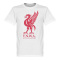 Liverpool T-shirt Liverbird Ynwa Vit