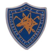 Leicester City Emblem Sköld Retro