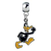 looney-tunes-silverplaterad-nyckelring-daffy-duck-1