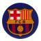 Barcelona Sticker Stor Rund