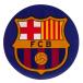 Barcelona Sticker Stor Rund