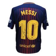 Barcelona Messi Signerad Tröja