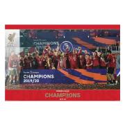 Liverpool Poster Premier League Champions Trophy Lift 15