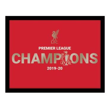 Liverpool Metalltavla Premier League Champions