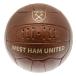 West Ham United Fotboll Läder