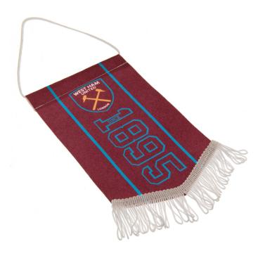 West Ham United Vimpel Mini Sn