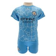 Manchester City Tröja & Shorts Set Bebis