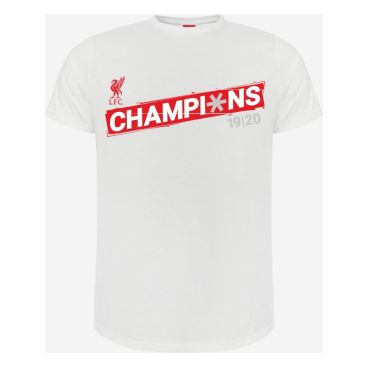 Liverpool T-shirt League Champions Asterisk Vit