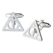 Harry Potter Manschettknappar Silver Deathly Hallows