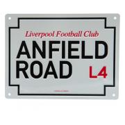 Liverpool Gatuskylt Anfield