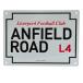 Liverpool Gatuskylt Anfield