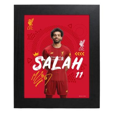 Liverpool Inramat Porträtt Mo Salah